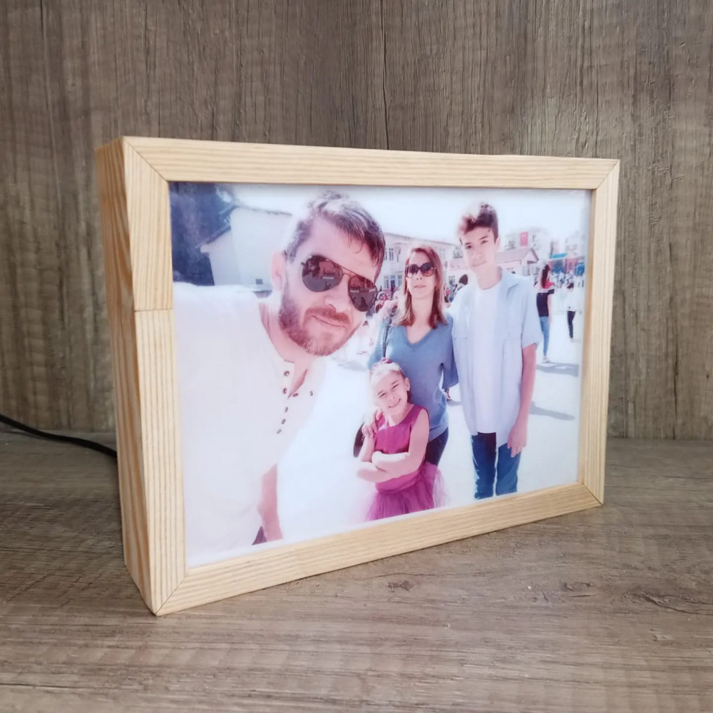 Fotoğraf Baskılı Dekoratif Led Lamba